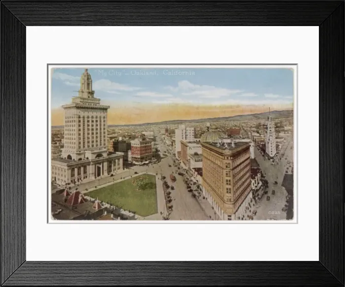 Framed Print : USA / Oakland 1920 Framed Print : USA / Oakland 1920