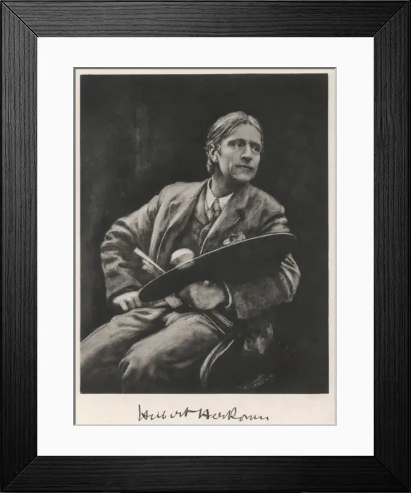 Framed Print : Hubert Von Herkomer Framed Print : Hubert Von Herkomer