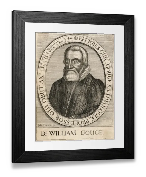 Framed Print : William Gouge Framed Print : William Gouge