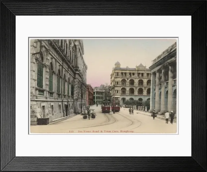 Framed Print : Hong Kong Street Scene Framed Print : Hong Kong Street Scene