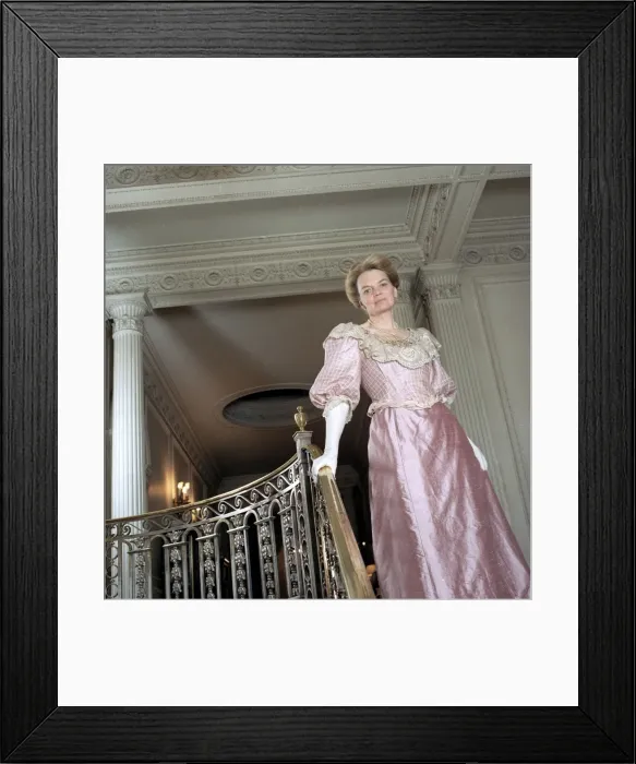 Framed Print : Edwardian Evening Dress Framed Print : Edwardian Evening Dress