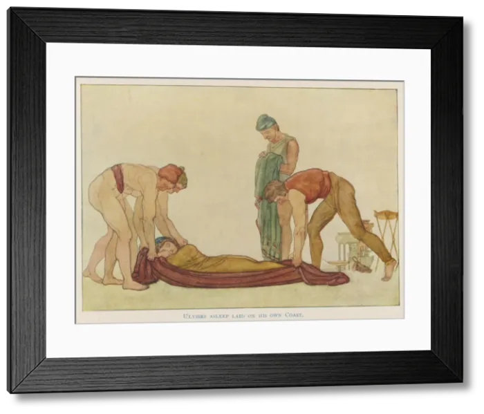 Framed Print : Odysseus Laid Out Framed Print : Odysseus Laid Out