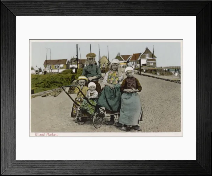 Framed Print : Dutch Children 1920 Framed Print : Dutch Children 1920