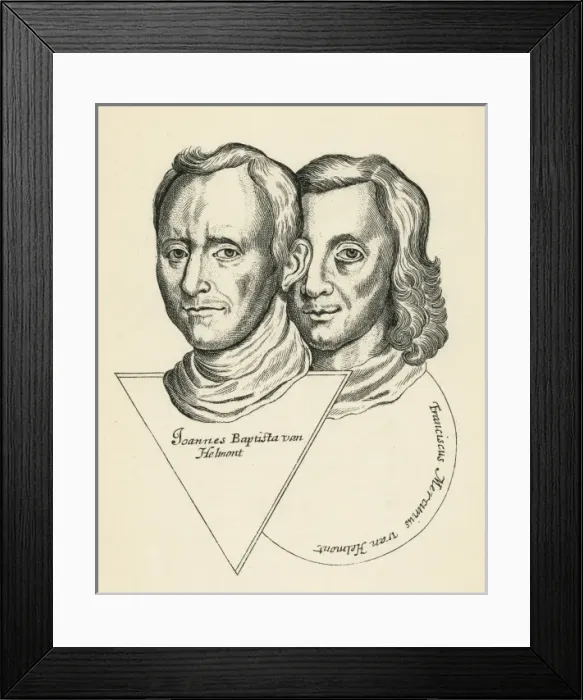 Framed Print : Jan Battista Van Helmont Framed Print : Jan Battista Van Helmont
