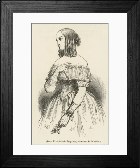Framed Print : Princesse De Joinville Framed Print : Princesse De Joinville