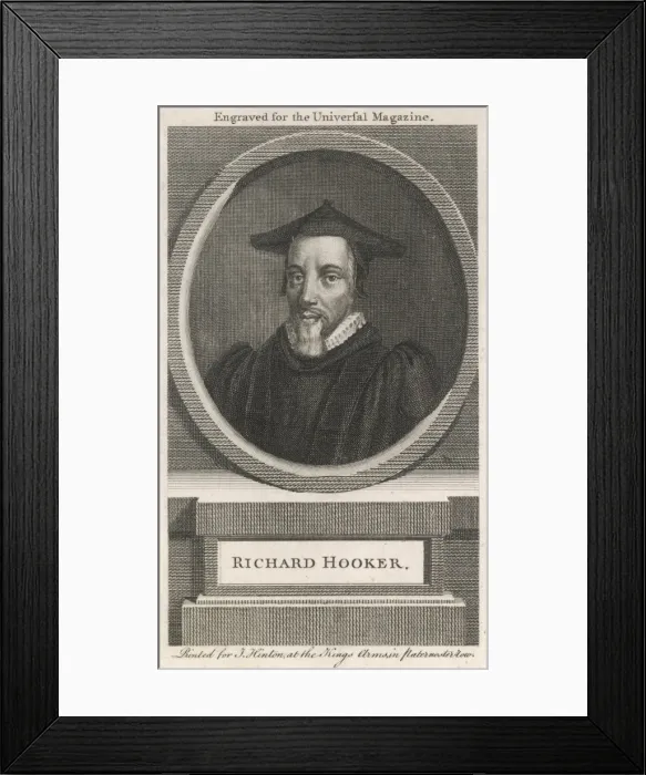Framed Print : Richard Hooker - 1 Framed Print : Richard Hooker - 1