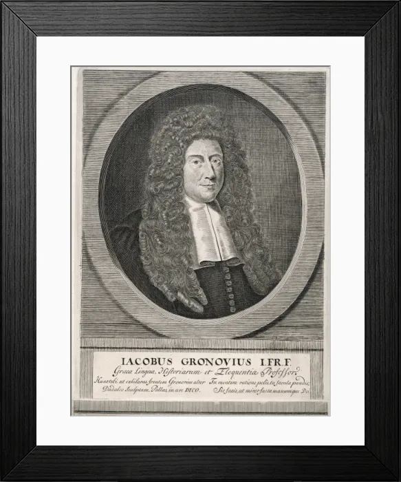 Framed Print : Jakob Gronovius Framed Print : Jakob Gronovius