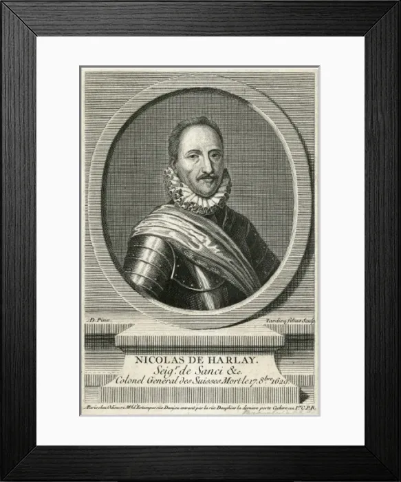 Framed Print : Nicolas De Harlay Framed Print : Nicolas De Harlay