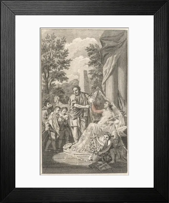 Framed Print : Aesop Revealing Truth Framed Print : Aesop Revealing Truth