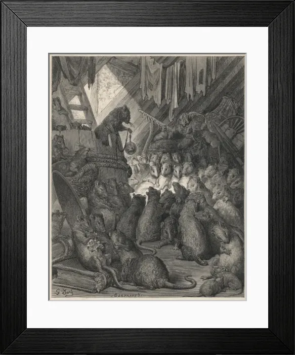 Framed Print : The League of Rats Framed Print : The League of Rats