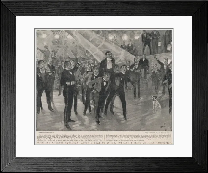 Framed Print : Kipling Carried Framed Print : Kipling Carried