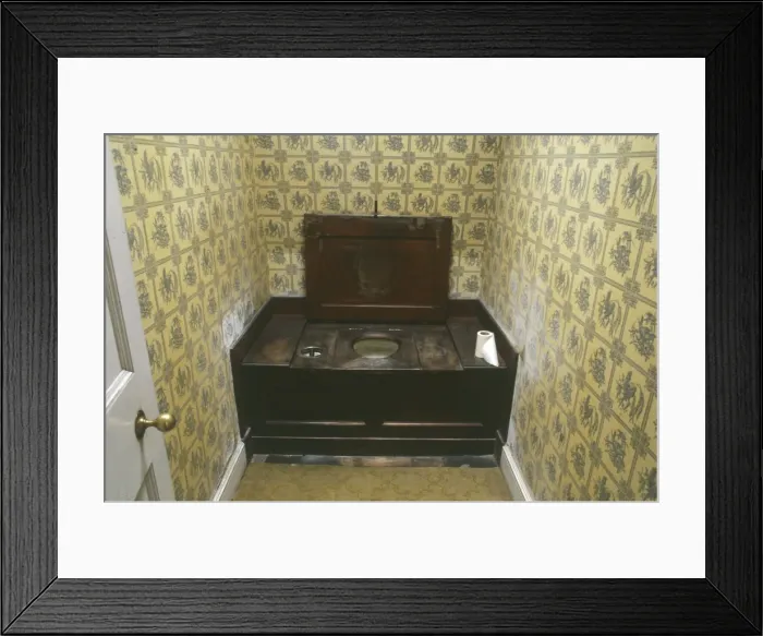 Framed Print : Edwardian Lavatory Framed Print : Edwardian Lavatory