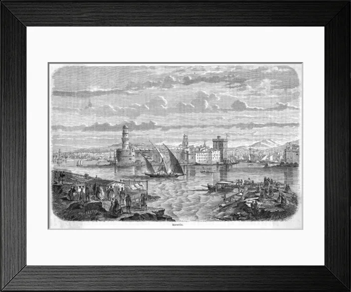 Framed Print : France Marseille Framed Print : France Marseille