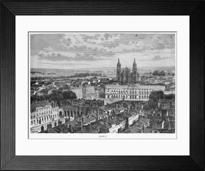 Framed Print : France Nancy Framed Print : France Nancy