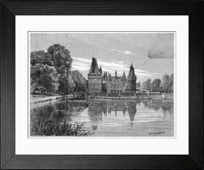 Framed Print : France Maintenon Framed Print : France Maintenon