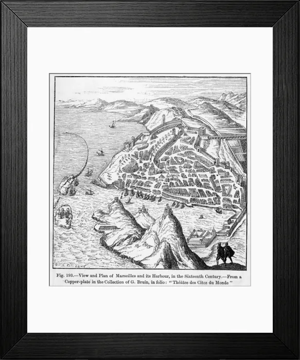 Framed Print : France Marseille Framed Print : France Marseille