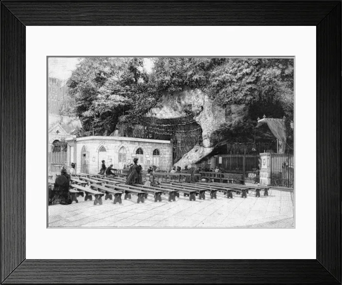 Framed Print : France Lourdes Framed Print : France Lourdes