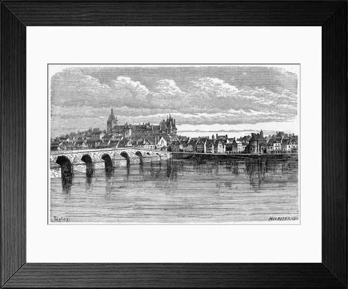 Framed Print : France Gien Framed Print : France Gien