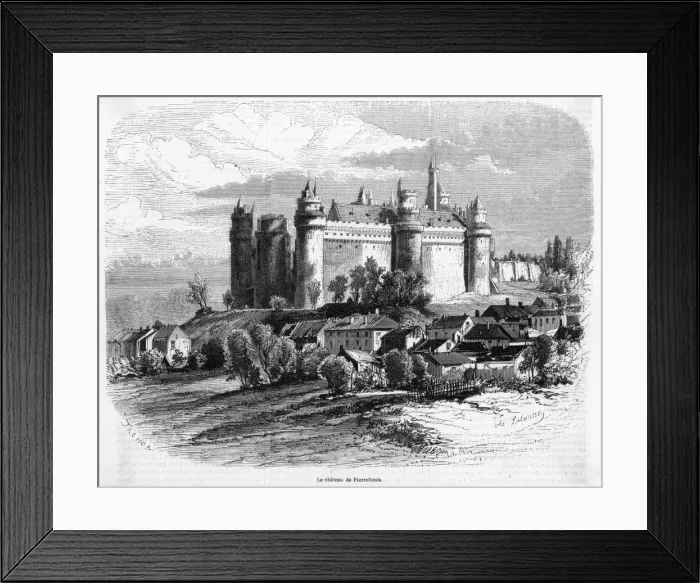 Framed Print : France Pierrfonds 5 Framed Print : France Pierrfonds 5