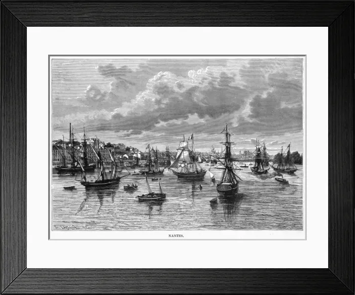 Framed Print : France Nantes Framed Print : France Nantes