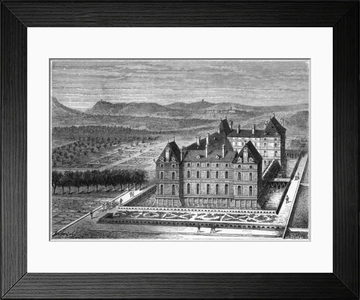 Framed Print : France Rosny Sur Seine Framed Print : France Rosny Sur Seine