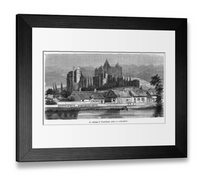 Framed Print : France Pierrfonds 1 Framed Print : France Pierrfonds 1