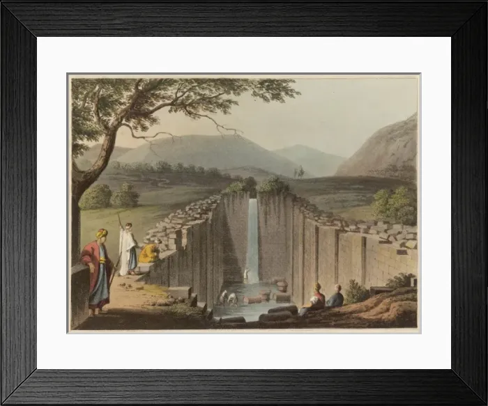 Framed Print : Fountain of Siloam Framed Print : Fountain of Siloam