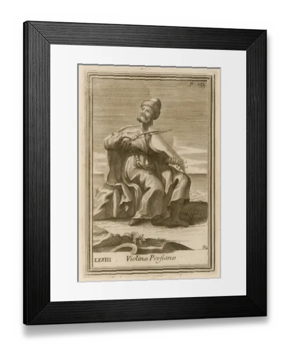 Framed Print : Persian Violin Framed Print : Persian Violin