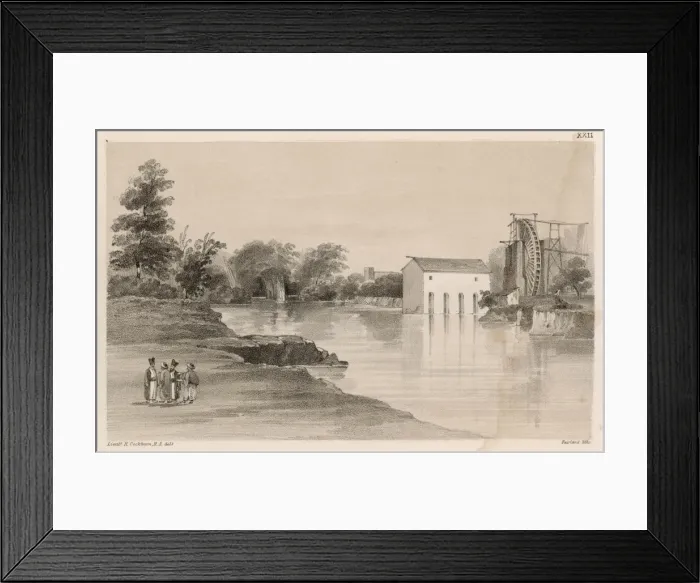 Framed Print : Watermill in Turkey Framed Print : Watermill in Turkey