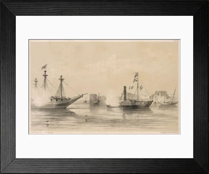 Framed Print : Ships at Basra Framed Print : Ships at Basra