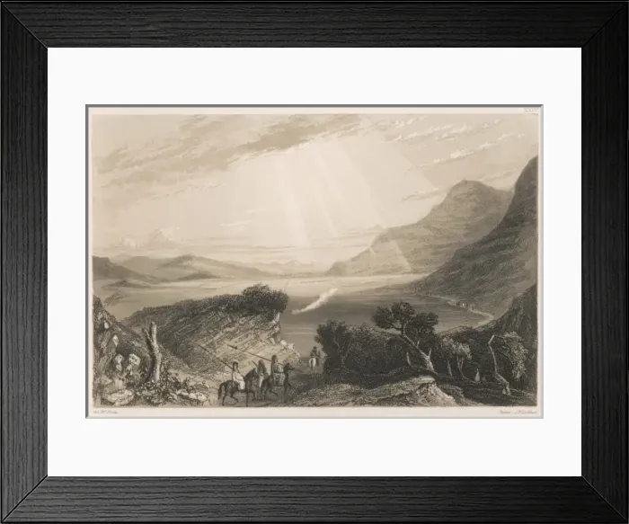 Framed Print : Israel / Nablus Desert Framed Print : Israel / Nablus Desert