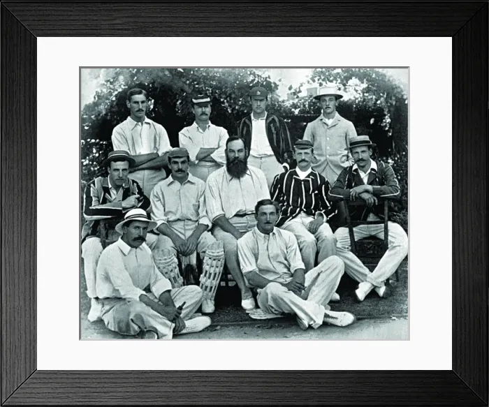 Framed Print : Cricket / Team / Gentlemen Framed Print : Cricket / Team / Gentlemen
