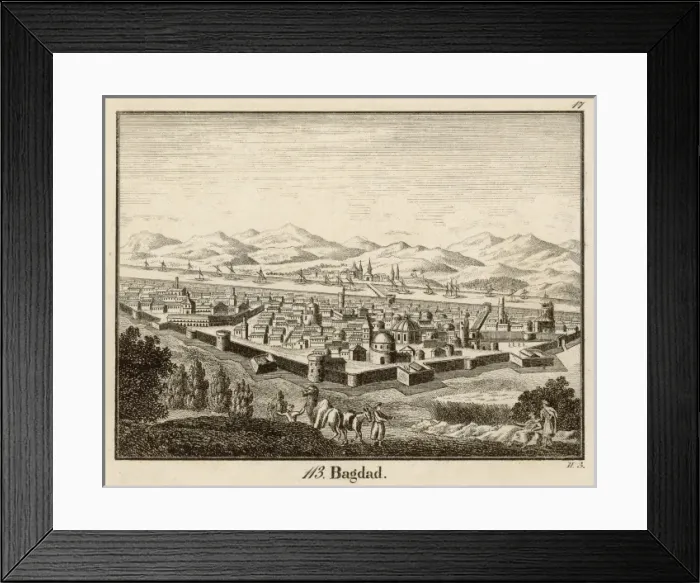 Framed Print : Baghdad C18 Framed Print : Baghdad C18