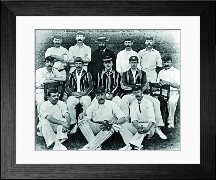 Framed Print : Cricket / Team / Lancashire Framed Print : Cricket / Team / Lancashire