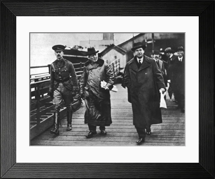 Framed Print : The British Prime Minister arrives in Ireland Framed Print : The British Prime Minister arrives in Ireland
