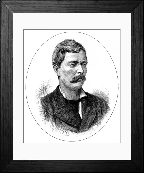 Framed Print : Sir Henry Morton Stanley (1841-1904) Framed Print : Sir Henry Morton Stanley (1841-1904)