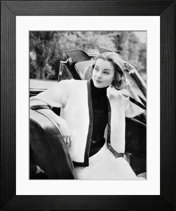 Framed Print : Summer fashion for 1956 Framed Print : Summer fashion for 1956
