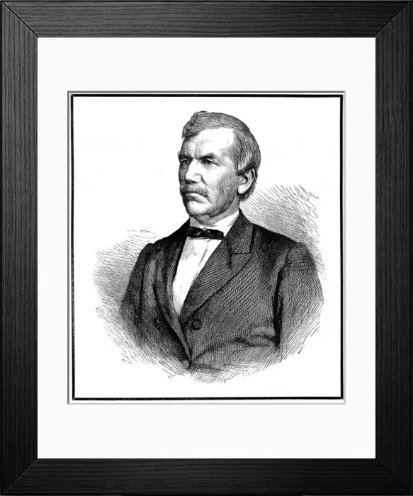 Framed Print : Dr. David Livingstone (1813-1873) Framed Print : Dr. David Livingstone (1813-1873)