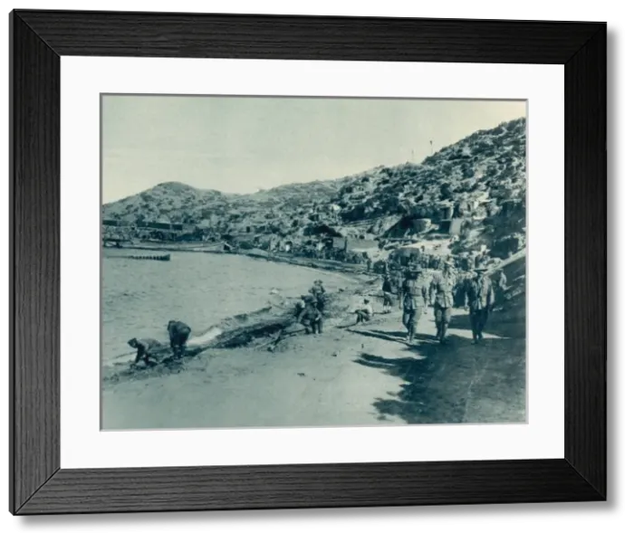 Framed Print : A view of Anzac Cove, west coast of Gallipoli Framed Print : A view of Anzac Cove, west coast of Gallipoli