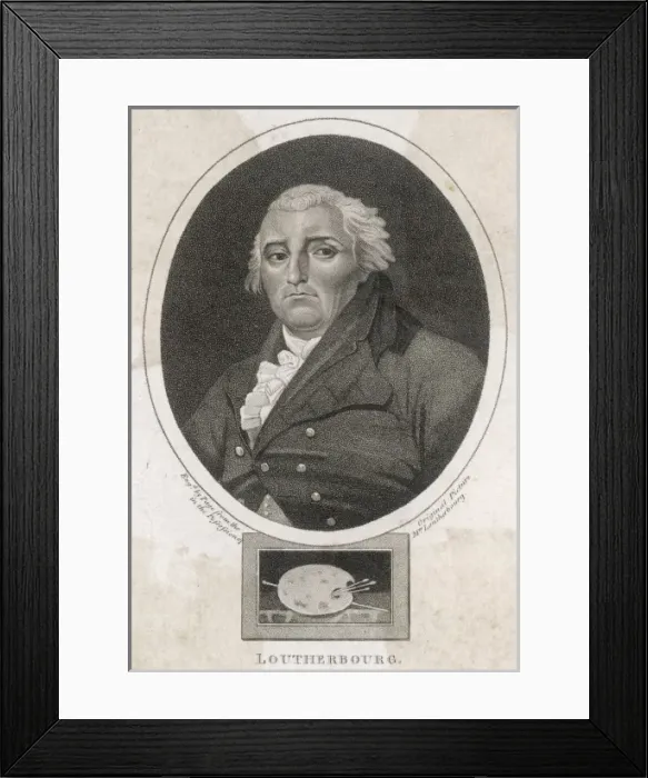 Framed Print : Loutherbourg, Artist Framed Print : Loutherbourg, Artist