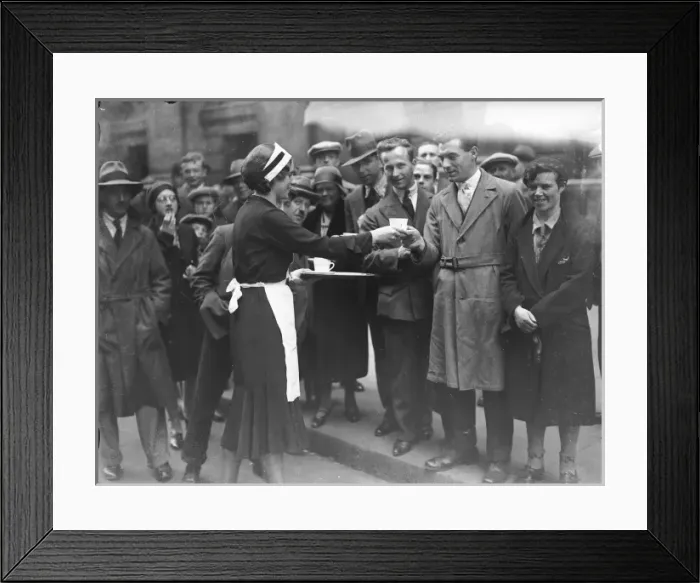 Framed Print : Tea for Queue Framed Print : Tea for Queue
