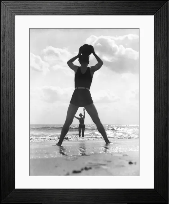 Framed Print : Beach Games Framed Print : Beach Games