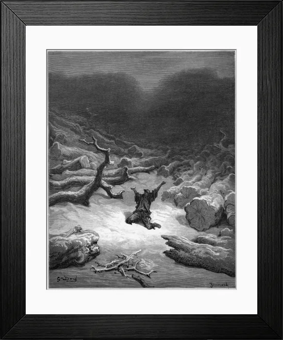 Framed Print : Mercury & the Woodcutter Framed Print : Mercury & the Woodcutter
