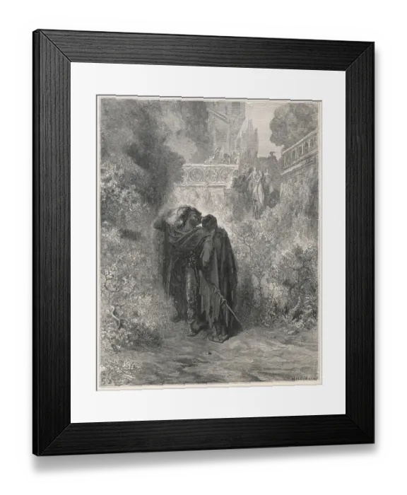 Framed Print : Fable / Fox and Grapes Framed Print : Fable / Fox and Grapes