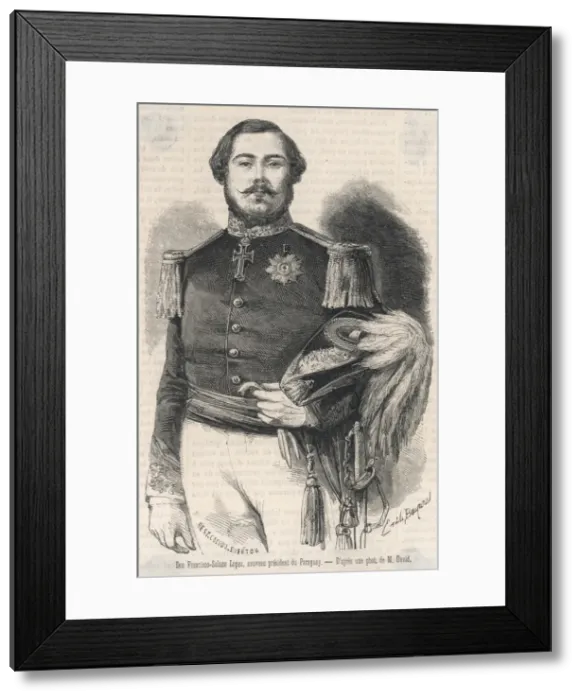 Framed Print : Francisco Solano Lopez Framed Print : Francisco Solano Lopez