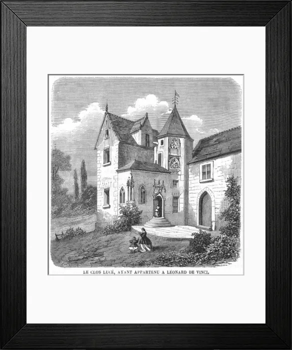 Framed Print : Leonardos French Home Framed Print : Leonardos French Home