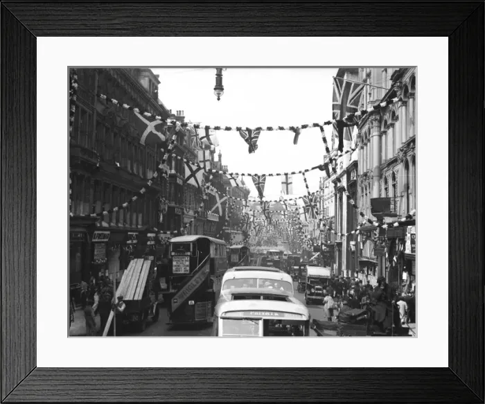 Framed Print : Silver Jubilee 1935