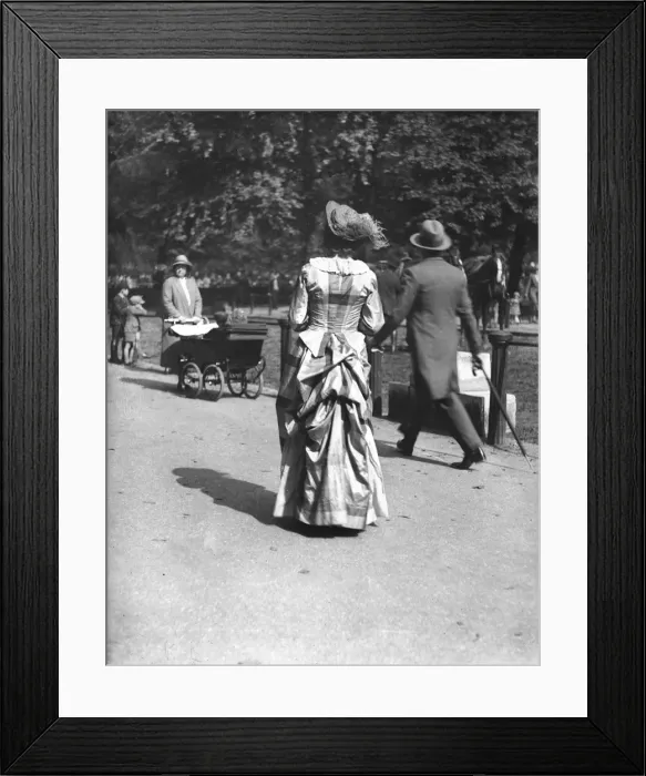 Framed Print : Bustle Causes a Stir Framed Print : Bustle Causes a Stir