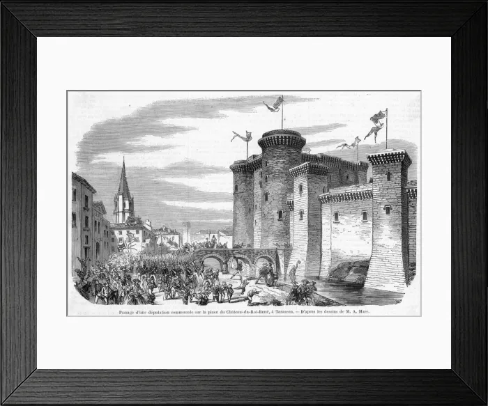 Framed Print : France Tarascon Framed Print : France Tarascon