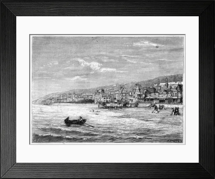 Framed Print : France Trouville Framed Print : France Trouville